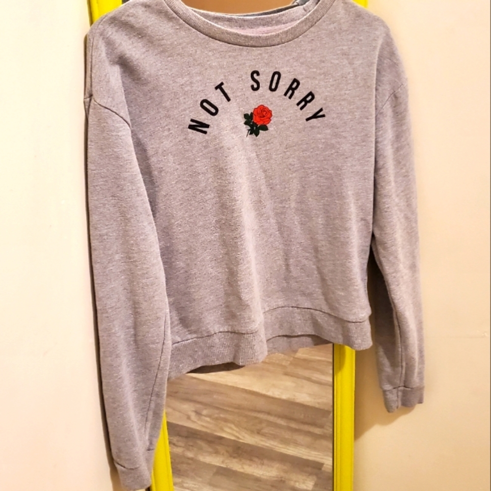 Sweater, gray, small